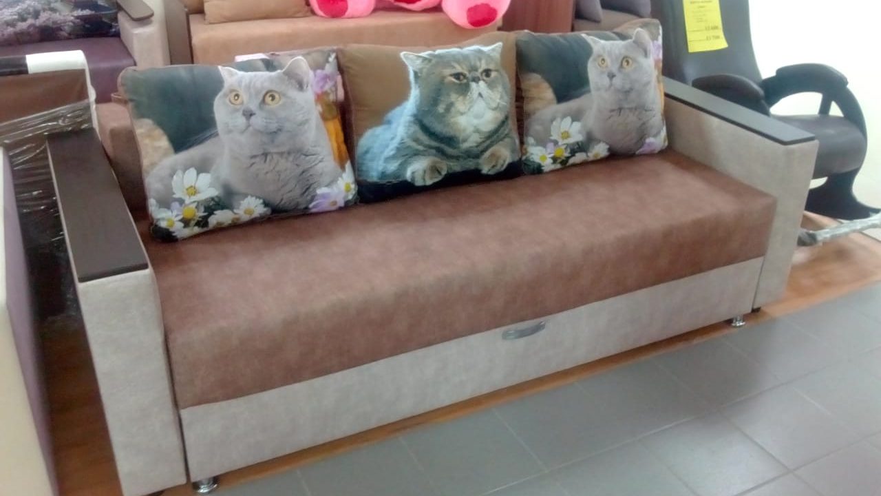 Диван «Кошки» — Троя — мебельная фабрика: диваны, кресла, мягкая мебель
